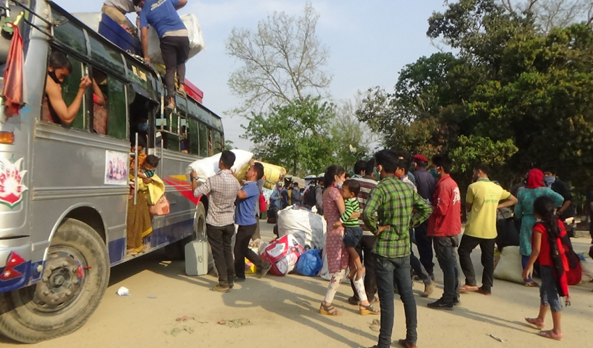 गौरीफन्टामा अलपत्र ९९९ जनालाई  पठाईयो गन्तव्यमा