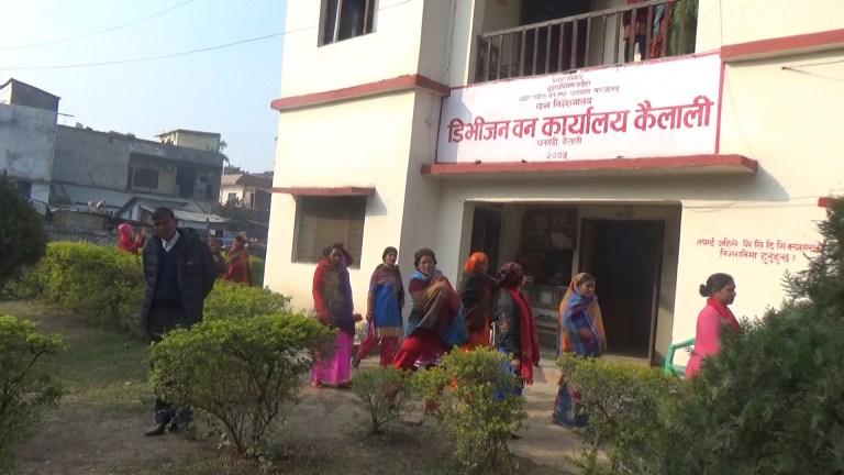 बन कार्यालय हटाउँदै, अतिक्रमण दोहोरिँदै