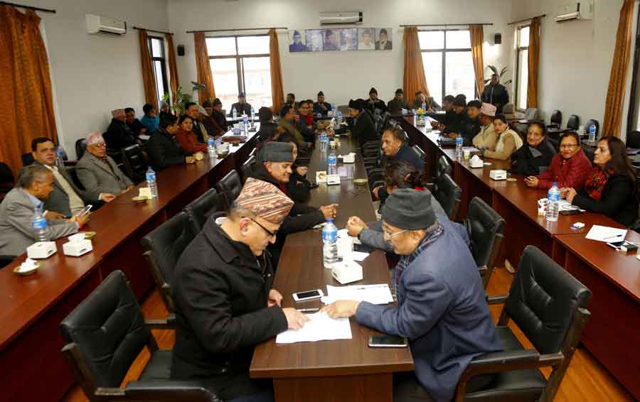 कांग्रेस केन्द्रीय कार्यसमितिको बैठक सोमबार