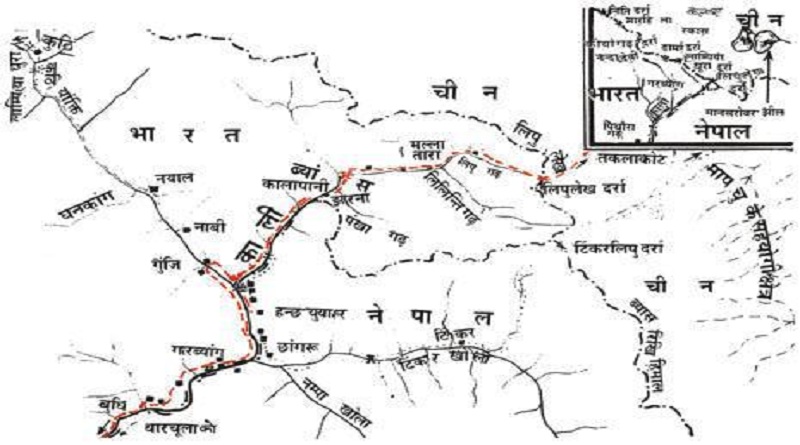 भारतको कदम अन्तराष्ट्रिय कानुन विपरित, नक्सा सच्याउन माग