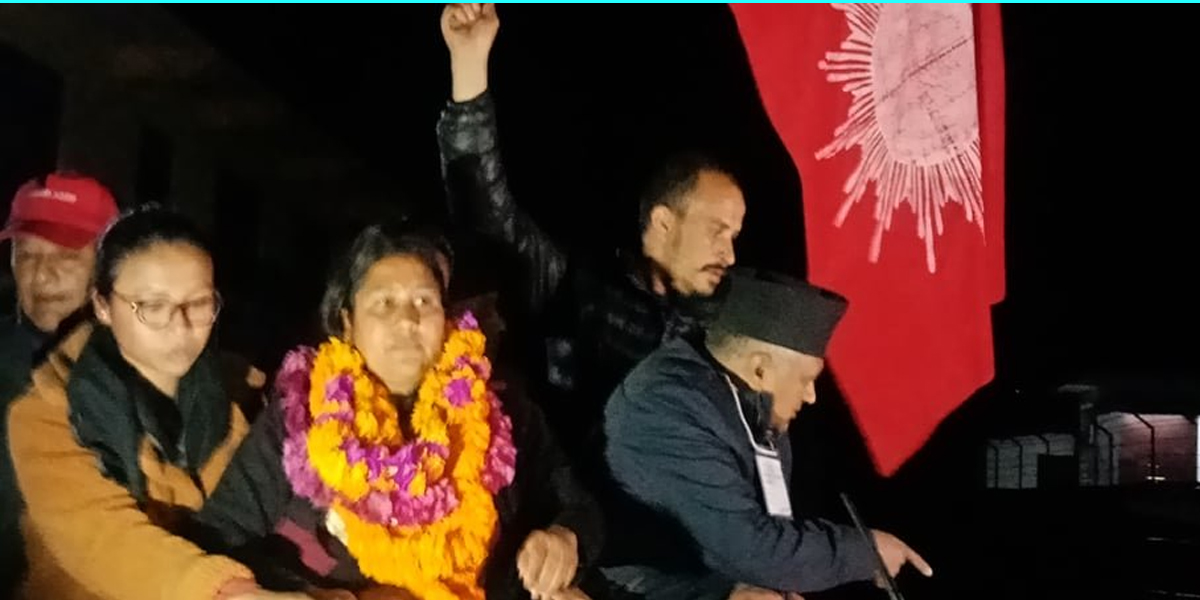 कास्की २ मा एमालेकी भट्टराई पुनः निर्वाचित