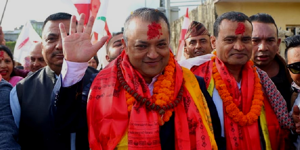 काठमाडौं ४ मा गगन थापाको जित निश्चित