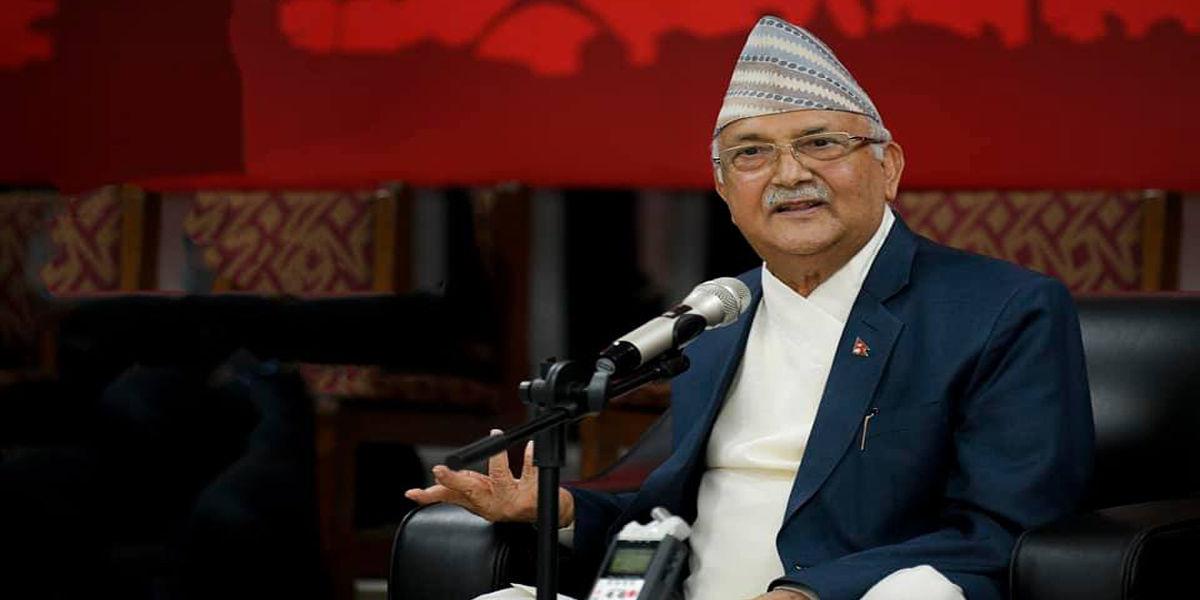 प्रधानमन्त्री देउवालाई ‛लाइभ डीबेटʼ मा आउन केपी ओलीको आह्वान